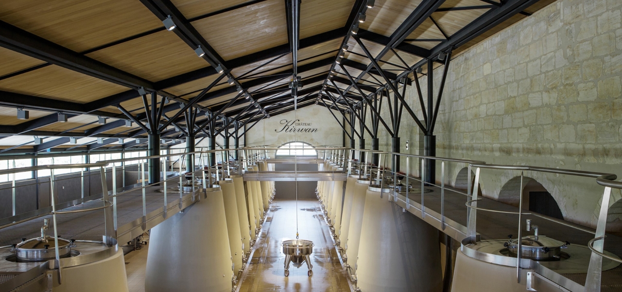 Chateau Kirwan Cellar