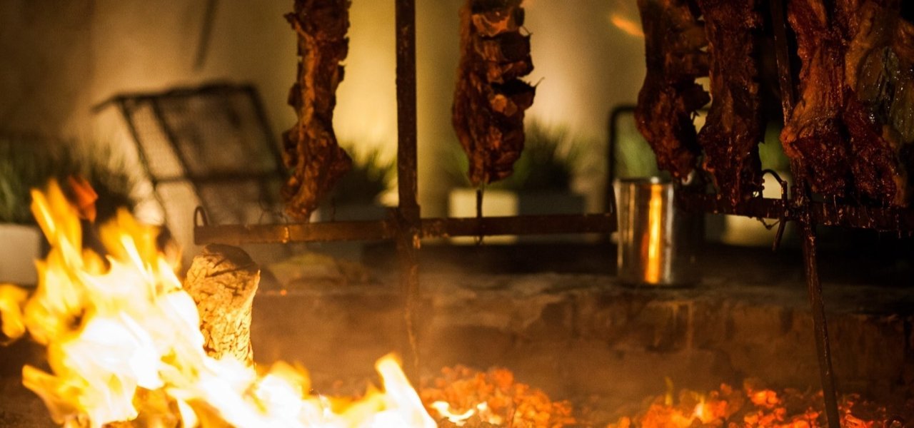 Argentinean asado at Susana Balbo