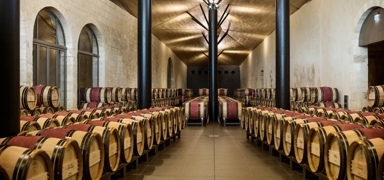 Chateau Kirwan Barrels