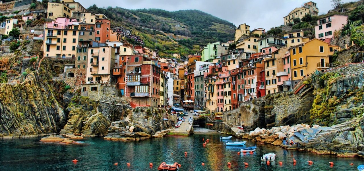 Typical fisher village