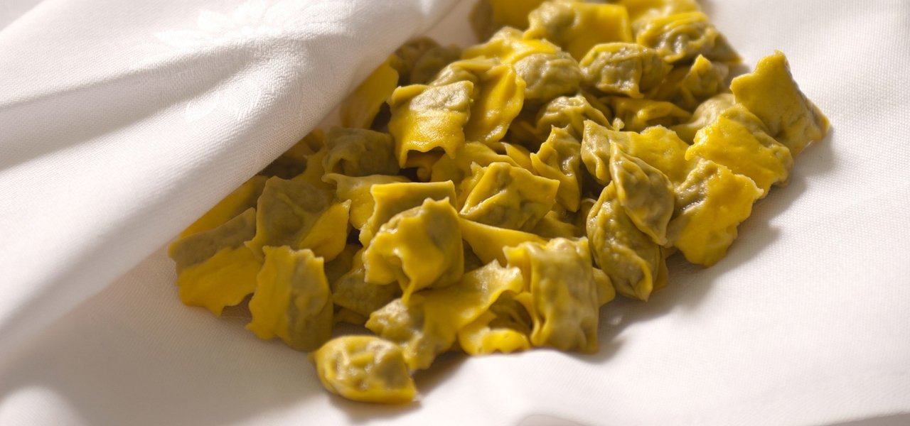 Handmade "ravioli del plin"